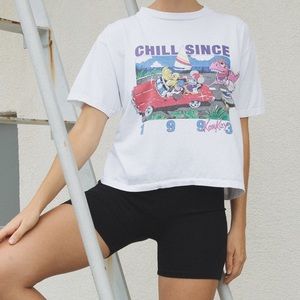 BRANDY MELVILLE WHITE CHILL SINCE TSHIRT